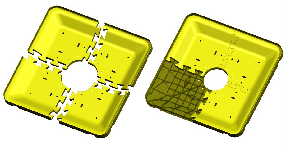 Etudes et calcul de structure de support de BigBag